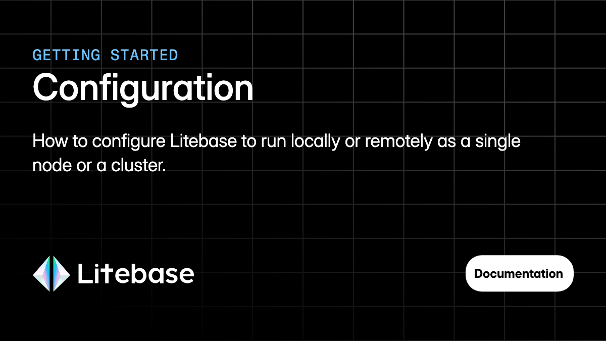 Configuration - Litebase